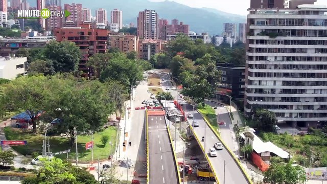 Habrá cierres parciales en la carrera 35 de El Poblado para finalizar labores de pavimentación en Los Parra