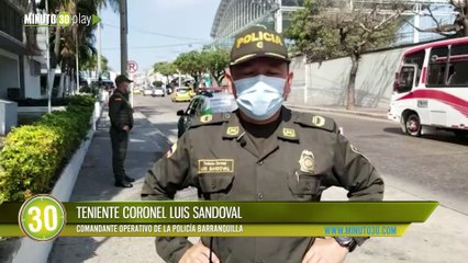 Cogieron a un Policía acusado de robarse dos celulares en Barranquilla