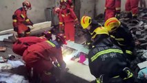 #VIDEO: Los equipos de emergencia responden tras el mortal terremoto de 6,0 grados que sacudió la provincia china de Sichuan