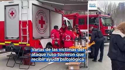 Contundente ataque de Rusia con misiles contra la capital de Ucrania y Odesa
