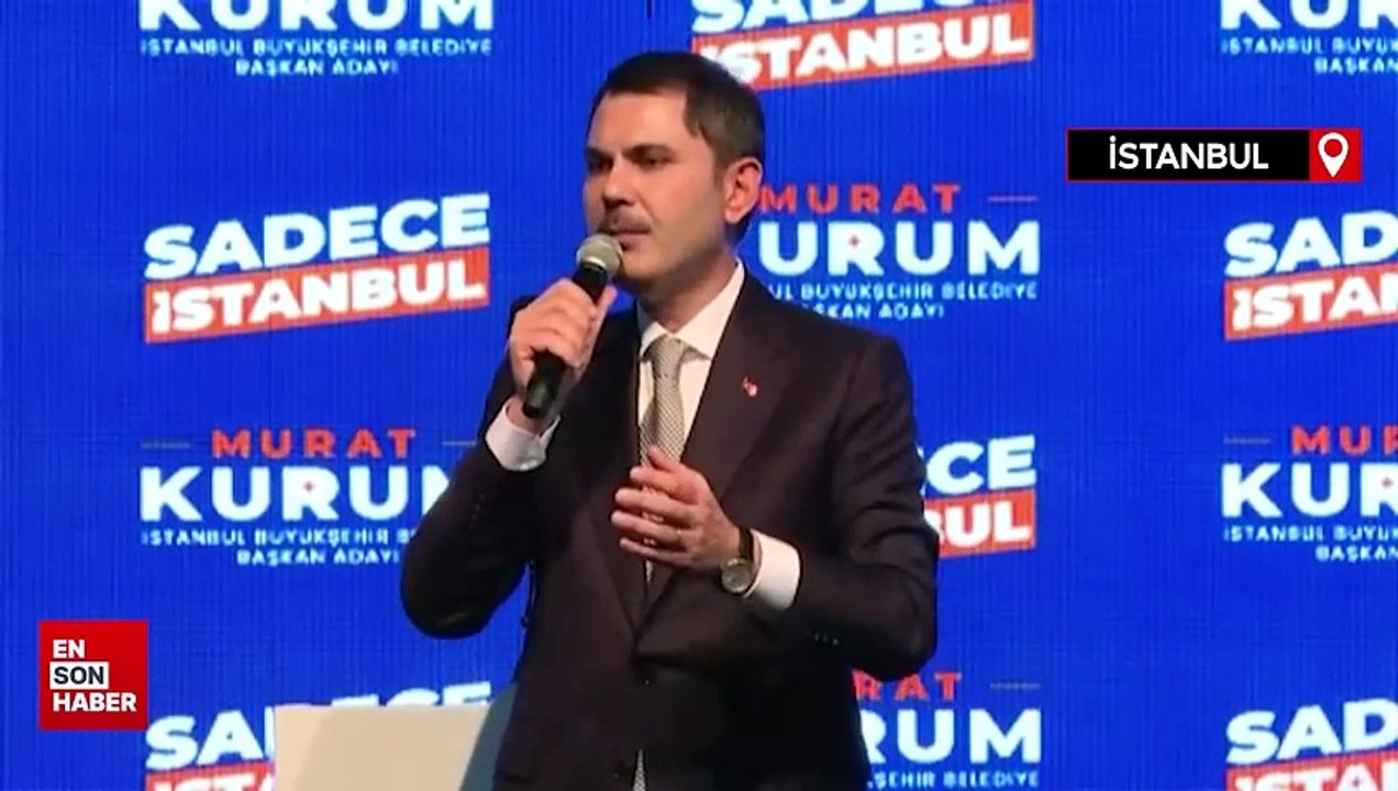 Murat Kurum: İstanbul'a hizmetkar olmak için yola çıktık