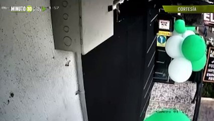 Así fue el momento exacto de la explosión cerca de la 70