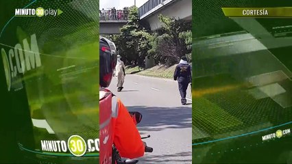 Ya hay humo así van los disturbios por el ITM