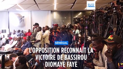 下载视频: Sénégal : Amadou Ba reconnaît la victoire de Bassirou Diomaye faye à l'élection présidentielle