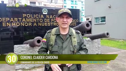 Reportan un nuevo hostigamiento a la Policía en Istmina, Chocó