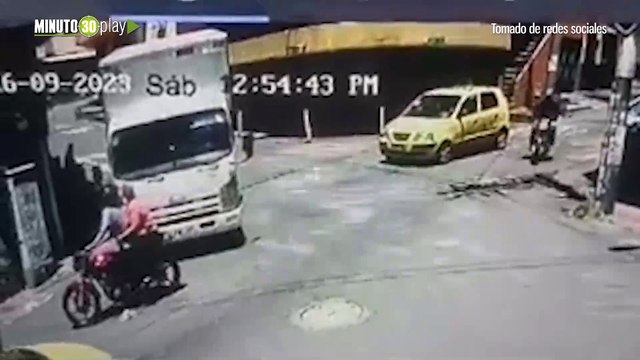 A los golpes se enfrentaron motociclistas y camionero en La Milagrosa, una mujer intentó separarlos