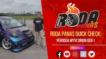 RODA PANAS QUICK CHECK : PERODUA MYVI SIRION GEN 1