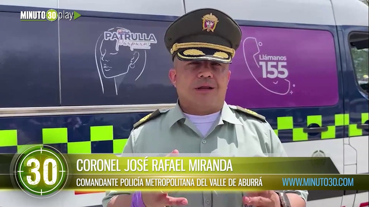 Ya hay patrulla Púrpura  para cuidar las mujere...