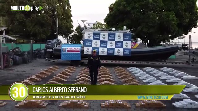 Dos sumergibles con cocaína fueron interceptados en el Pacífico