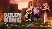 El Rey Golem tomeel trono - Clash of Clans Temporada de Retos