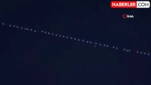 Elon Musk'ın Starlink uyduları Erciş semalarında göründü