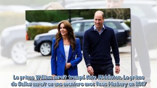Kate Middleton trompée par William  Comment Buckingham aurait éteint l'incendie Rose Hanbury