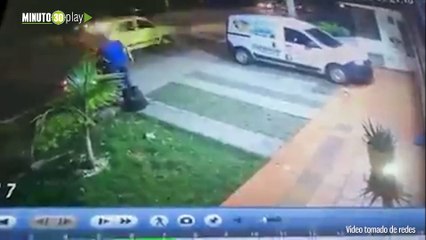 Ladrón se robó una moto e hirió al dueño