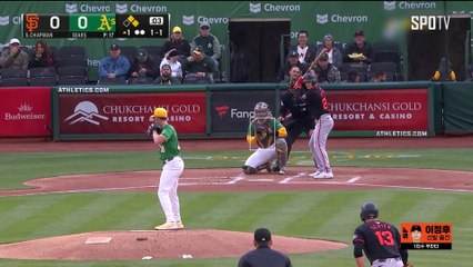 스포츠중계 빠른티비 [MLB] 샌프란시스코 vs 오클랜드 하이라이트 2024.03.26 (화) 1040