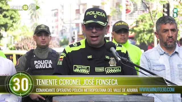 Capturaron a seis personas y a alias Lucas quienes estaban extorsionando a comerciantes en los sectores La Candelaria y en El Chagualo AUTOPLAY