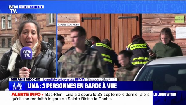 Disparition de Lina: trois suspects placés en garde à vue