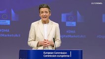 المفوضية الأوروبية تحقق بامتثال آبل وميتا وغوغل بقانون الأسواق الرقمية الأوروبية