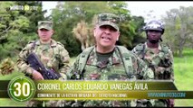 Soldados están listos para ayudar ante la alerta naranja del volcán Nevado del Ruiz