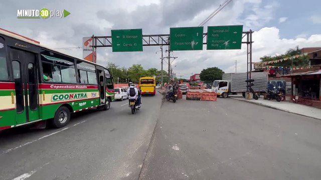 Cierres viales por obras de ampliación en Carabobo Norte