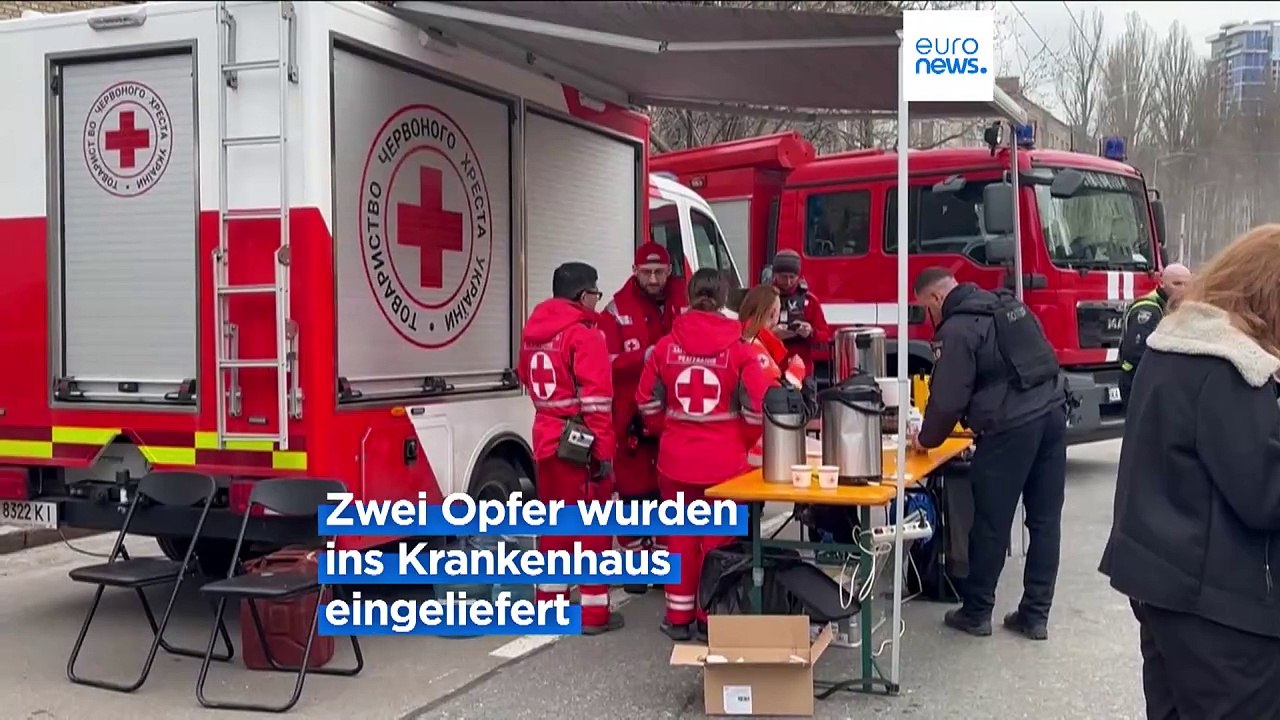 10 Verletzte nach russischem Raketenangriff auf Kiew