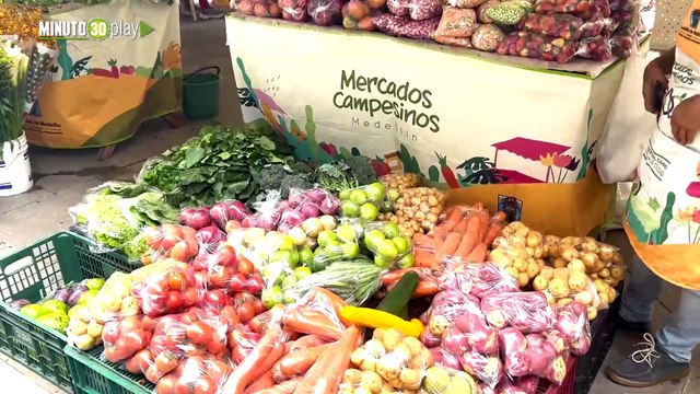 Mercados Campesinos en Medellín ventas superan los 8 millones de pesos en 2023