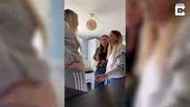 #CUTE: LA HERMANA REACCIONA A UN EMBARAZO INESPERADO | Mejor reacción de anuncio de embarazo