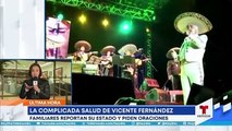 Los hijos de Vicente Fernández hablan de la salud de su pap