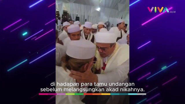Habib Bahar Semringah Dicium Habib Rizieq Sebelum Akad Nikah