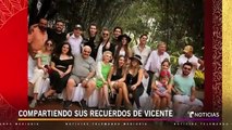 Don Francisco comparte anécdotas con Vicente Fernández