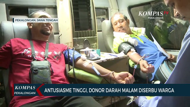 Donor Darah di Malam Hari, Berbagi Kebaikan di Bulan Puasa!