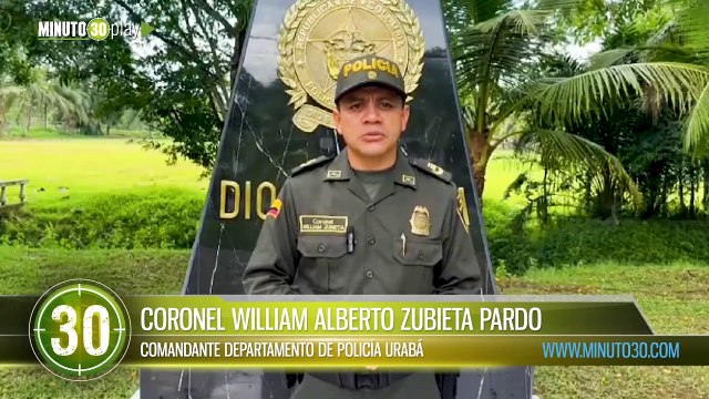 Cayeron alias Jordan Jhonatan y Five presuntos sicarios del GAO Clan del Golfo