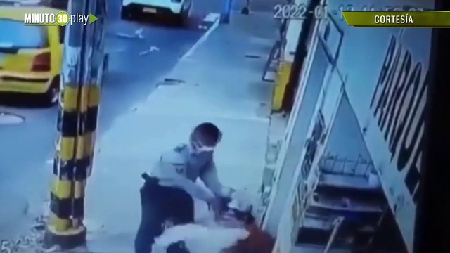 Habitante de calle se prendió fuego para evitar ser llevado por la Policía