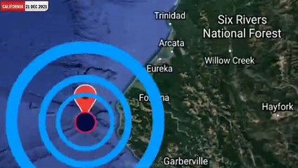 Descargar video: Un terremoto de 6,2 grados sacude el norte de California