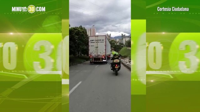 A bala recuperaron una tractomula robada en la Medellín – Bogotá