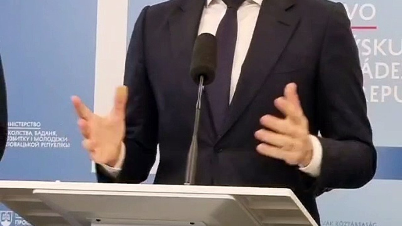 ZÁZNAM: T. Drucker: Študenti nedostatkových profesií môžu získať štipendium na tri roky