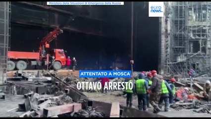 Descargar video: Attentato a Mosca: agli arresti un ottavo sospetto, il direttore dell'Fsb accusa Ucraina, Usa e Gb