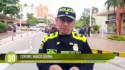 Los pillaron intentado robar un carro de valores en Barranquilla
