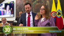 Ana Teresa Bernal Vicepresidenta por unanimidad