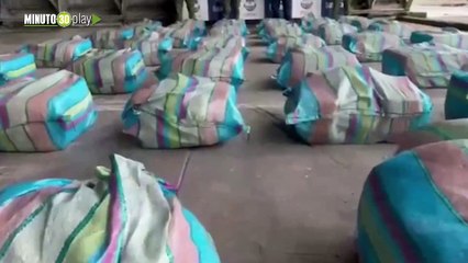 Incautan 38 toneladas de estupefacientes en el Pacifico