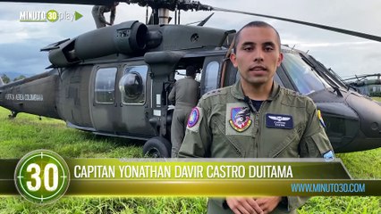 Download Video: Ciudadanos atrapados por derrumbe en Rosas, Cauca, fueron evacuados en helicóptero de su Fuerza Aérea