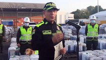 Incautadas en Colombia 35 toneladas de cocaína destinadas a España y México