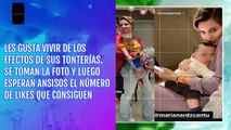 Samuel García y Mariana Rodríguez adoptan un bebé para el fin de semana y tomarse fotos con él