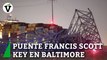 Así ha quedado, tras el derrumbe, el puente Francis Scott Key en Baltimore (EEUU)
