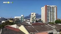 Bomberos de Barranquilla atienden un incendio de gran magnitud