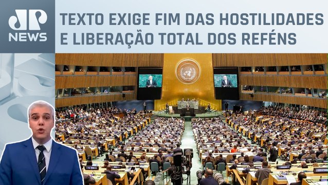 ONU aprova cessar-fogo em Gaza pela primeira vez; Marcelo Favalli analisa