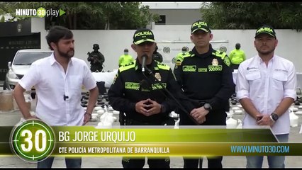 Un capturado con 400 kilos de coca, 48 armas y municiones en una casa de Barranquilla
