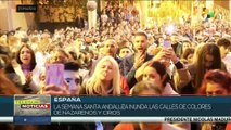 Inician las festividades por la Semana Santa en el sur de España