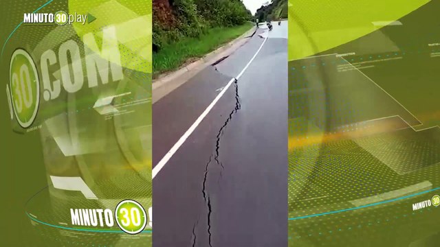 Nuevo proyecto vial en el Bajo Cauca que valió 1,58 billones ya presenta tramos quebrados