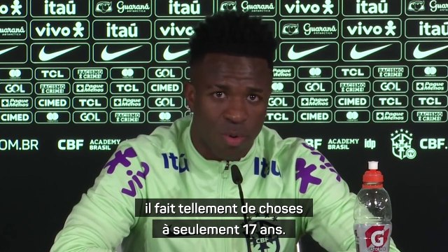 Vinicius : Je serai là pour aider Endrick dans tous les domaines