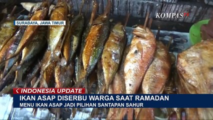 Video herunterladen: Berkah Ramadan! Pedagang Ikan Asap di Kenjeran Ramai Pembeli, Raup Rp 3 Juta per Hari